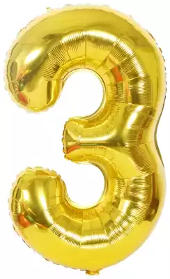 Воздушный шар однотонный, фольгированный  1 шт №3